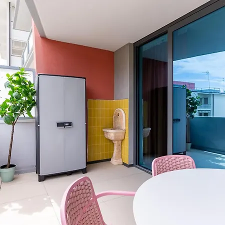 Zefiro Com Design, Large Terrace, Bike, Near And Thermal *