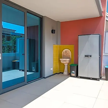 Zefiro Com Design, Large Terrace, Bike, Near And Thermal * Grado