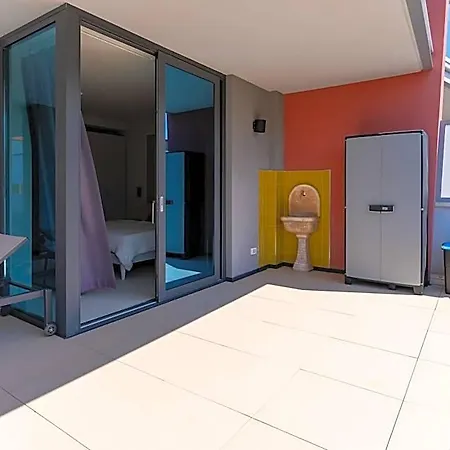 Zefiro Com Design, Large Terrace, Bike, Near And Thermal Hotel Grado